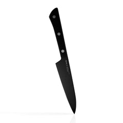 Fissman Kitchenware Cutlery Utility Knife Tanto Kuro With Non-Stick Coating 5-Inch