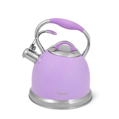 Fissman Whistling Kettle Felicity 2.6 Ltr Violet (Stainless Steel)