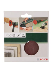 G80 Sanding Sheets 125 Mm Pack Of 5
