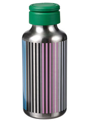 Water Bottle Stainless Steel Striped Multicolor 500Ml