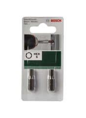 Bosch Screwdriver Bit HEX5 25mm Pack Of 2