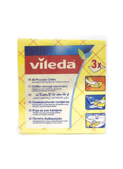 Vileda All Purpose Cloth Set Pack Of 3