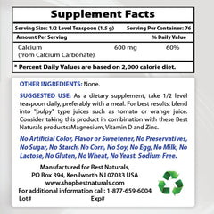 Calcium Carbonate Powder 454g