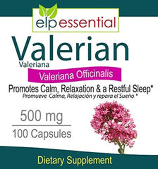 Valerian Dietary Supplement - 100 Capsules