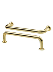 Handle, brass-colour