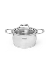 Fissman Miranda Stainless Steel Stockpot With Glass Lid