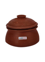 Traditional Cookware Clay Biryani Pot W Lid Omcp6008 23cm