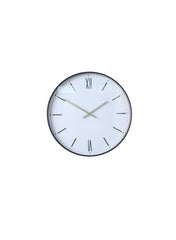 Onyx Plastic Wall Clock