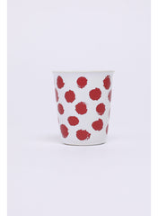 Espresso Cup 100 ml White/Red