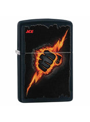 Zippo Lightning Bolt Fist Design Windproof Lighter