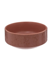 Sandstone Soup Bowl 14.9 X 6.7Cm Terracotta