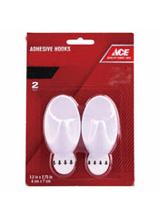 Ace Adhesive Hooks 4 x 7cm 2Pcs