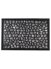 Nylon And Rubber Pebble Doormat 40 X 60 Cm