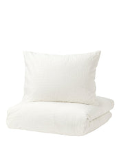 Duvet Cover And 2 Pillow Cases White 240x220Cm