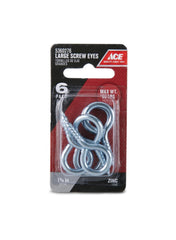 Round Head Eye Screws 41mm Pack Of 6