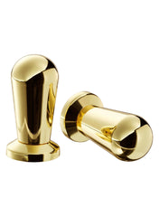 Bagganas Knob Brass Colour 13Mm 2 Pack