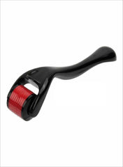 Derma Skin Roller 540 Titanium Micro Needle 0.25 mm Roller for Dark Spots and Tighten Skin Black & Red