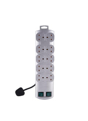 Brennenstuhl 10-Socket Extension Lead 2m