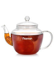 Glass Tea Pot With Steel Infuser 1000Ml