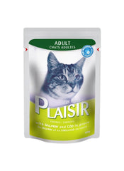 Le Repas Plaisir Wet Cat Food Chunks Salmon & Cod 100 g For Adult Cat