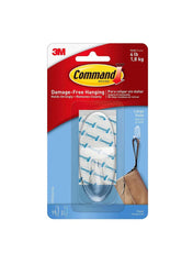 3M Command Large Clear Hook With Strip Holiday Pack