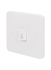 Lisse 1 Gang 2 Way Retractive Switch 8.7x8.7x2.4cm