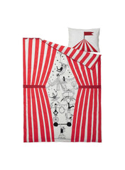 Duvet Cover and Pillowcase Circus Pattern