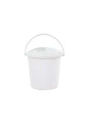 Danube Home Plastic Bucket W Lid 20 L Cream