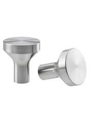 Bagganas Knob Stainless Steel 21mm 2 Pack