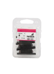 Magnetic Catch 13 3 X 45 3 X 14 5 Mm Black Pack Of 4