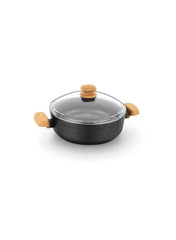 Montana Short Pot With Glass Cover A1835 24 X 6.5Cm