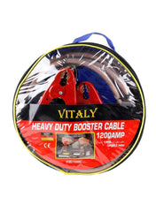 Heavy Duty Automotive Booster Cable W Carry Bag 1200 Amps Clear