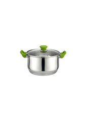 Stainless Steel Cooking Pot Withlid 22 Х 12Cm 3.8L