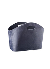 PAN Emirates Alexa Velvet Polyester Magazine Basket