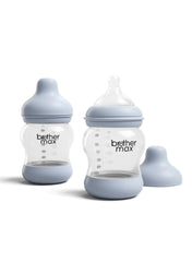 Pp Anti-Colic Feeding Bottle 0-3 Months Blue 160ml 2's BM1072B