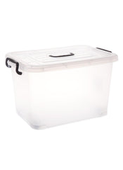 Plastic Storage With Wheels and Handle