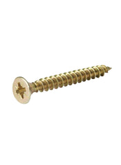 Zinc Plated Carbon Steel Wood Screw Pack 6 X 50 Mm 100 Piece