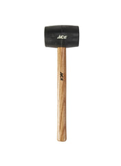 Rubber Mallet With Hard Wood Handle
