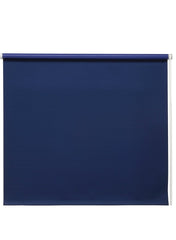 Block Out Roller Blind Blue 80X195Cm