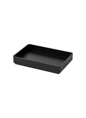 Bathroom Tray Black 10x15cm