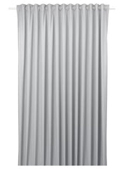 Block Out Curtain 1 Length Light Grey