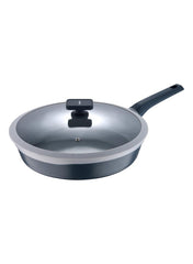 Gastro Non-Stick Cast Aluminum Frypan Glass Lid 32cm