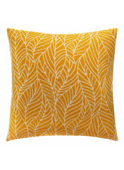 Atmosphera Polyester Leaf Cushion Cover 40 x 40cm