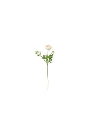 Artificial Flower Ranunculus White