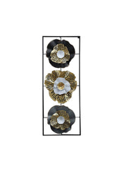 Axel Framed Metal Wall Decor Multicolored 39 X 100 Cm