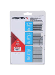 Arrow Staple Multi Pack Silver