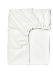 Fitted Sheet White 90 x 200 Cm
