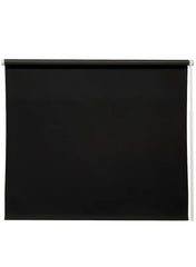 Block Out Roller Blind Black 160X195Cm
