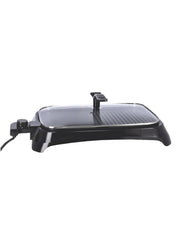 Electric Barbecue Grill With Glass Lid