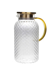 Borosilicate Glass Pitcher 15 x 15 x 25 cm, 1 8 L